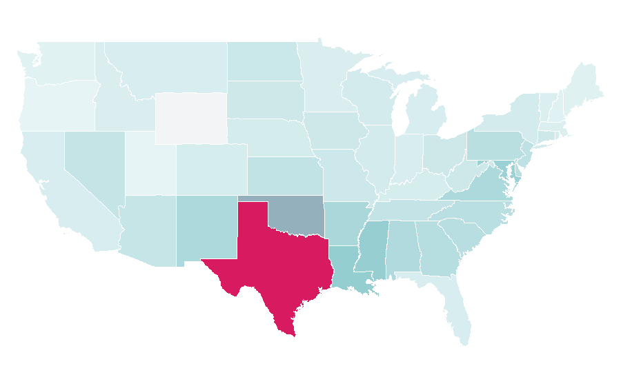 Affinity by region — Dez Bryant, United States