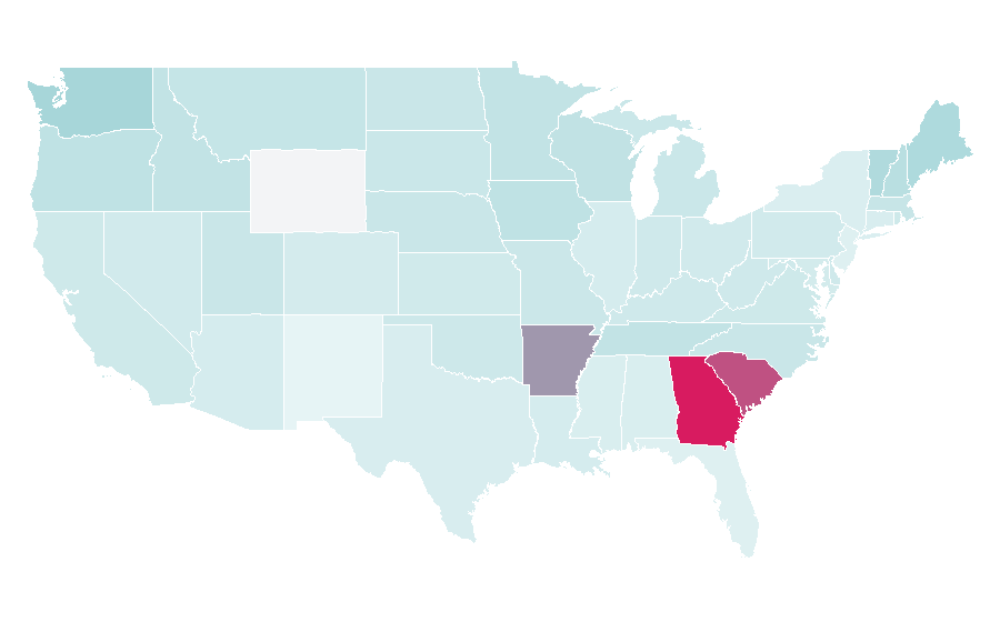 Affinity by region — Diablo (series), United States