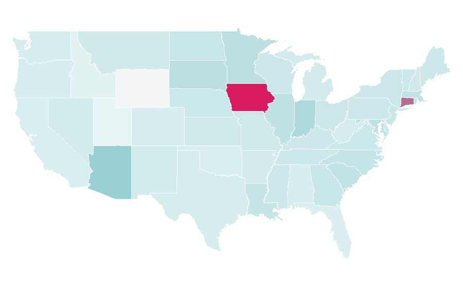 Affinity by region — Diana Taurasi, United States
