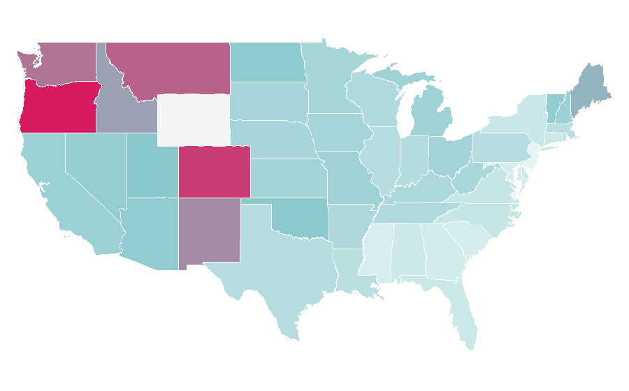 Affinity by region — Die Antwoord, United States