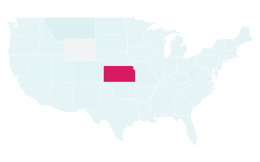 Affinity by region — Dillom, United States