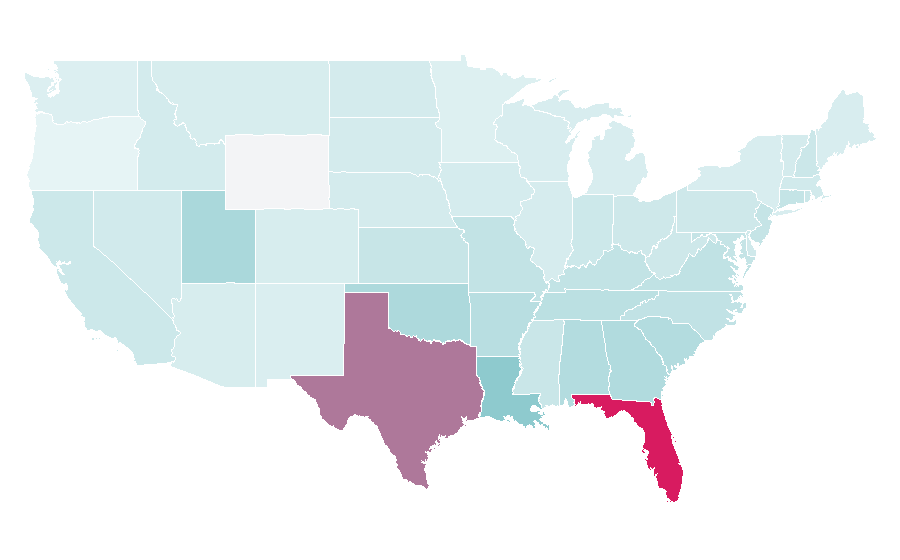 Affinity by region — Disney Magic, United States