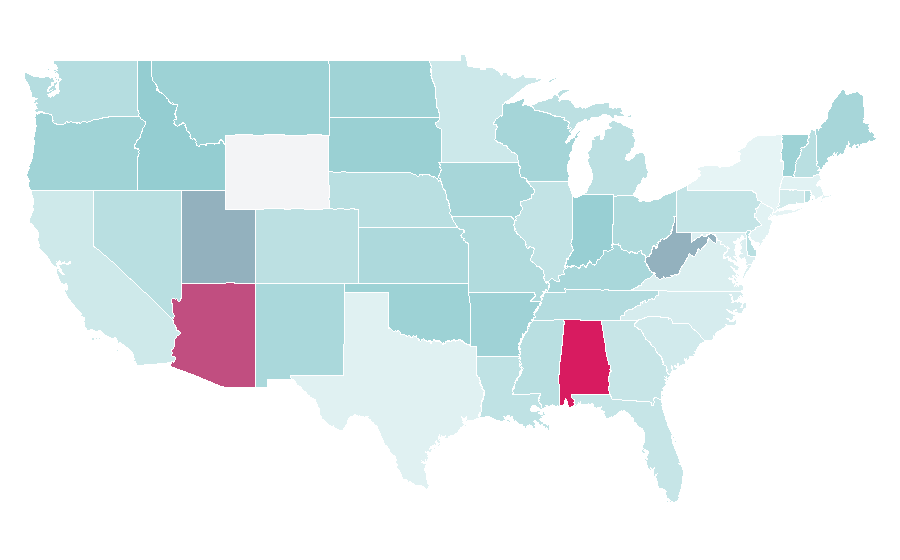 Affinity by region — Disney Movie Club, United States