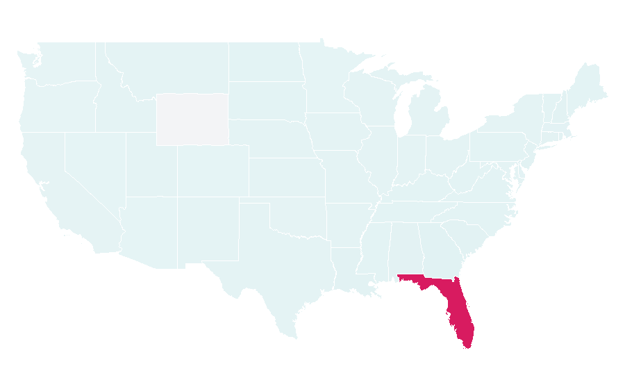 Affinity by region — Disney's Hollywood Studios, United States