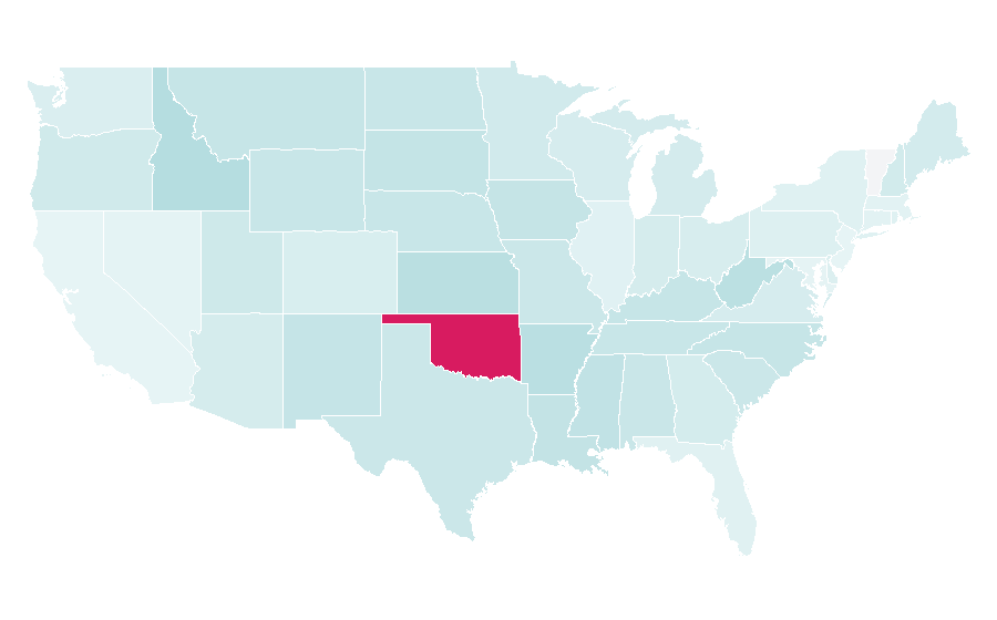 Affinity by region — Ditch Witch, United States