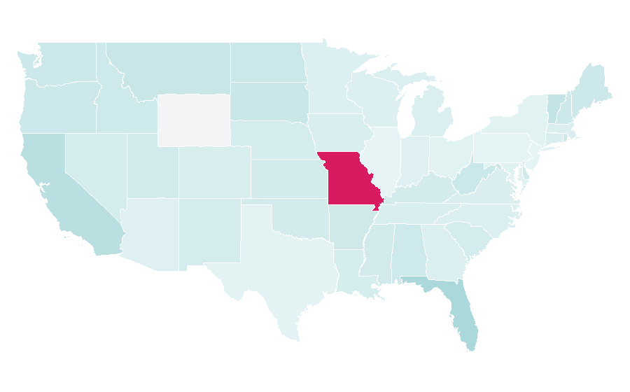 Affinity by region — Diving equipment, United States