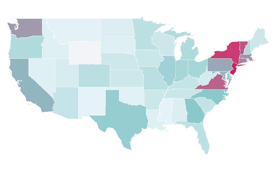 Affinity by region — Diwali, United States