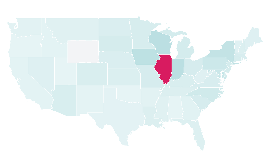Affinity by region — DJ Moore, United States