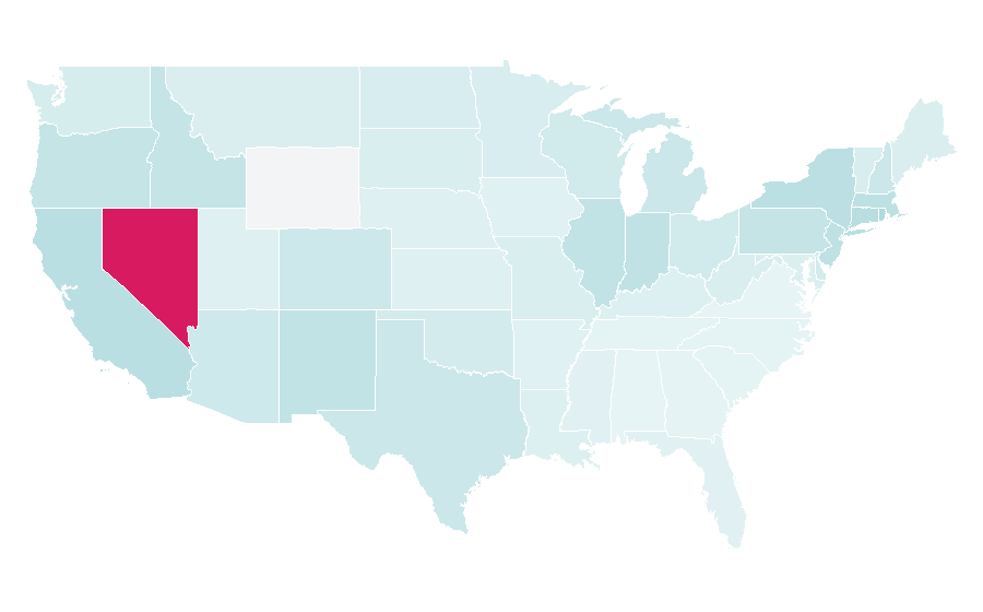 Affinity by region — DJ Pauly D, United States