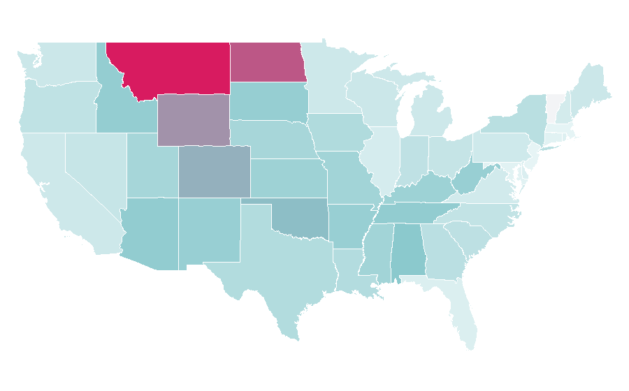 Affinity by region — Doc Holliday, United States