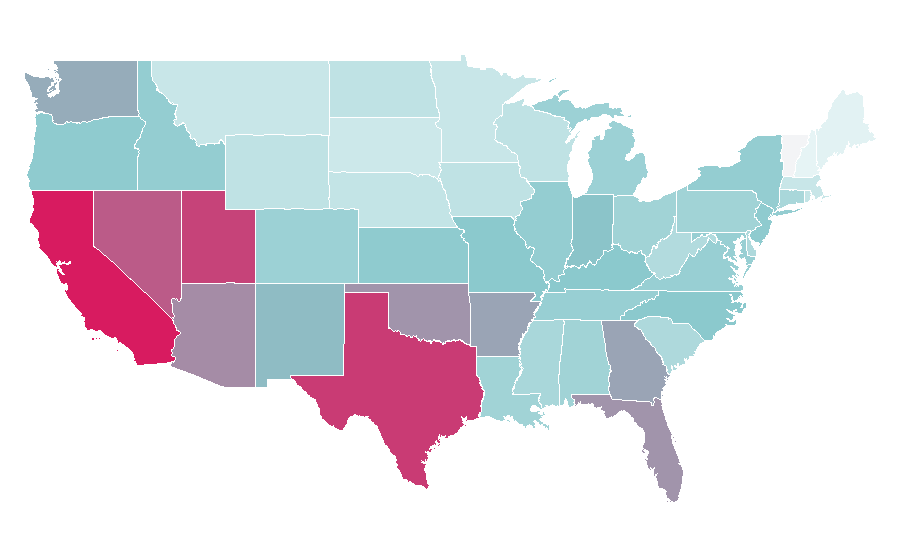 Affinity by region — Doctor Stranger, United States