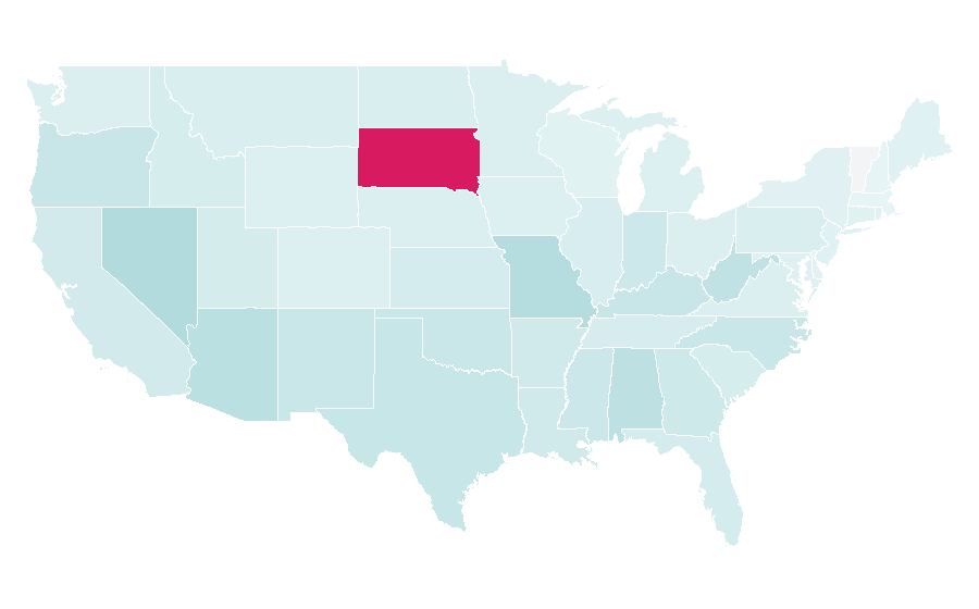 Affinity by region — Dog Days (anime), United States