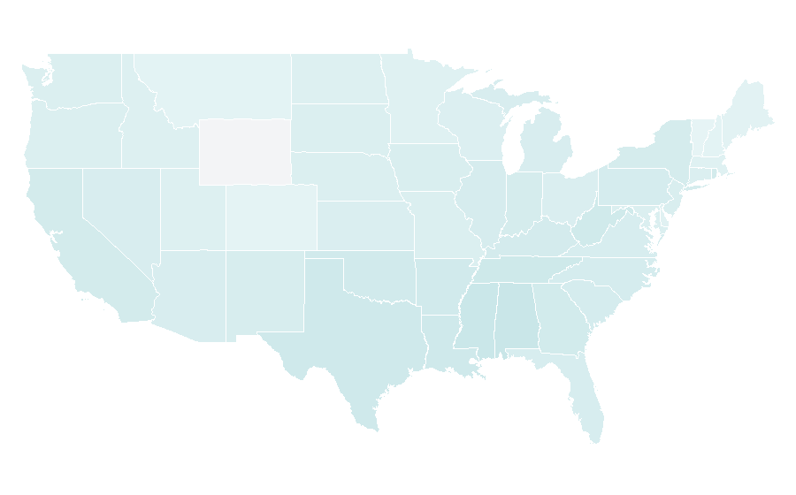 Afinidad por región — Doll, Estados Unidos