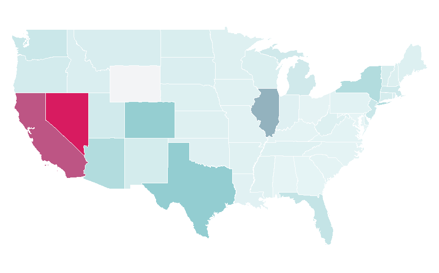Affinity by region — Dom Dolla, United States
