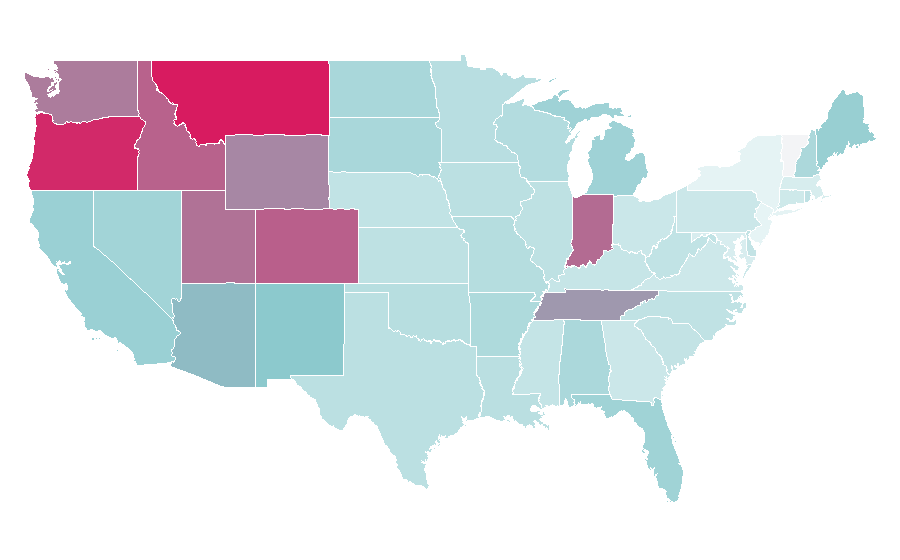 Affinity by region — Dometic, United States
