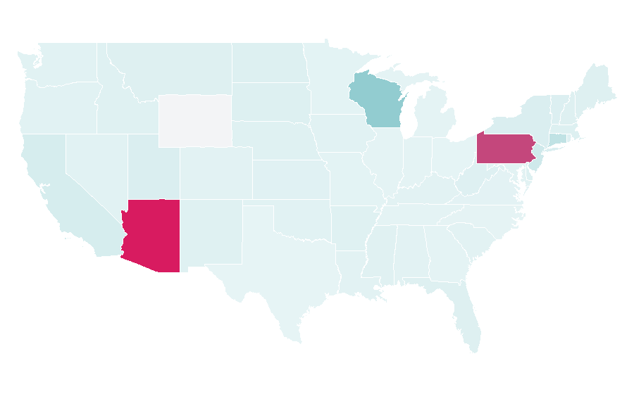 Affinity by region — Domus (magazine), United States