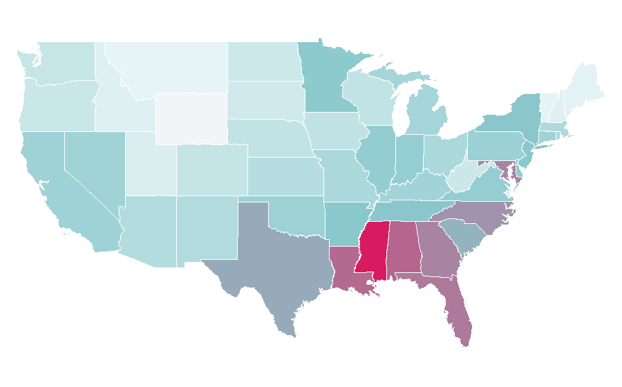 Affinity by region — Don Julio, United States
