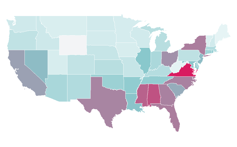 Affinity by region — Don Julio Tequila, United States