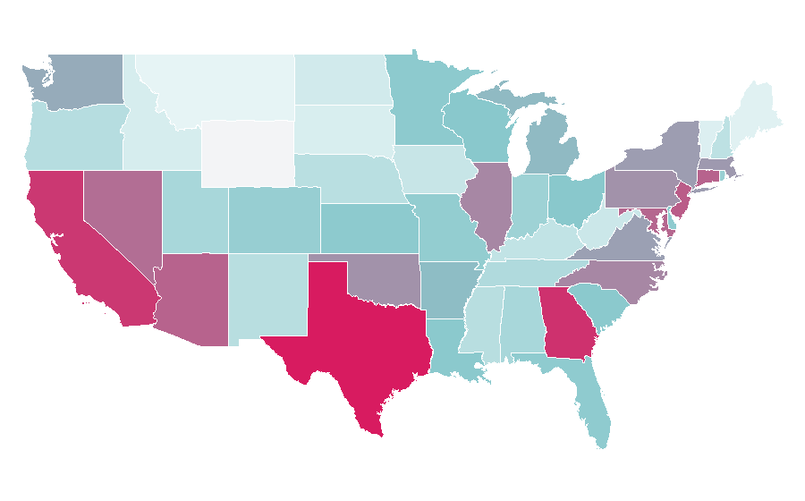 Affinity by region — Don Toliver, United States