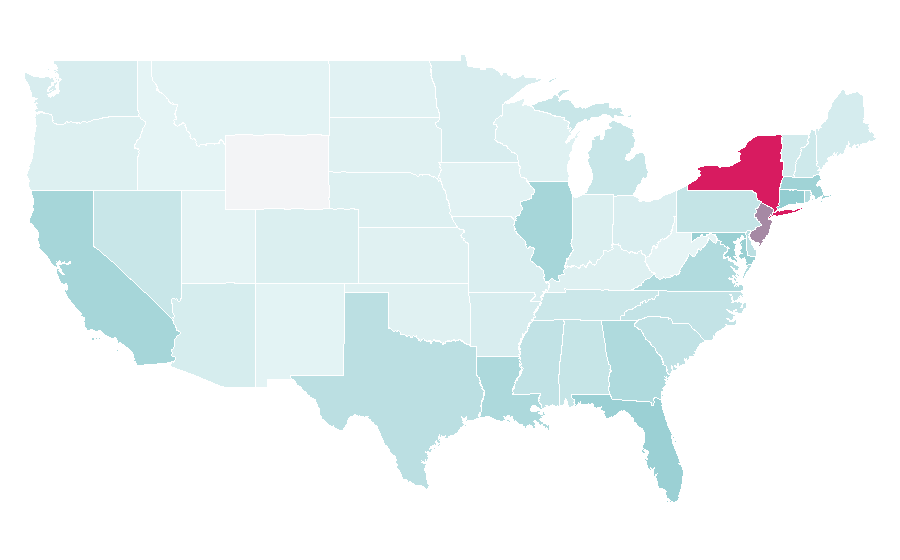 Affinity by region — Donna Karan, United States