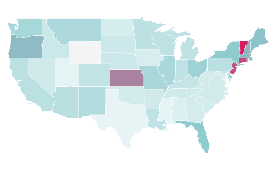 Affinity by region — Donovan, United States