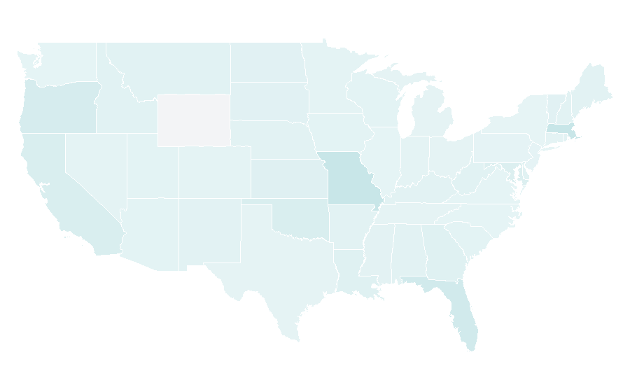 Affinity by region — Donut King, United States
