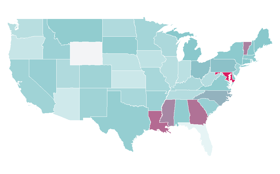 Affinity by region — Dope, United States