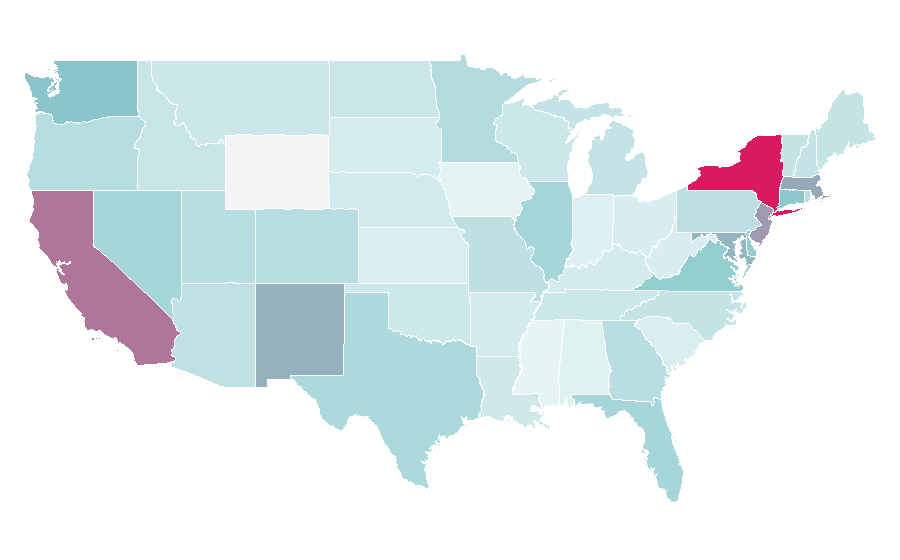Affinity by region — Doutzen Kroes, United States