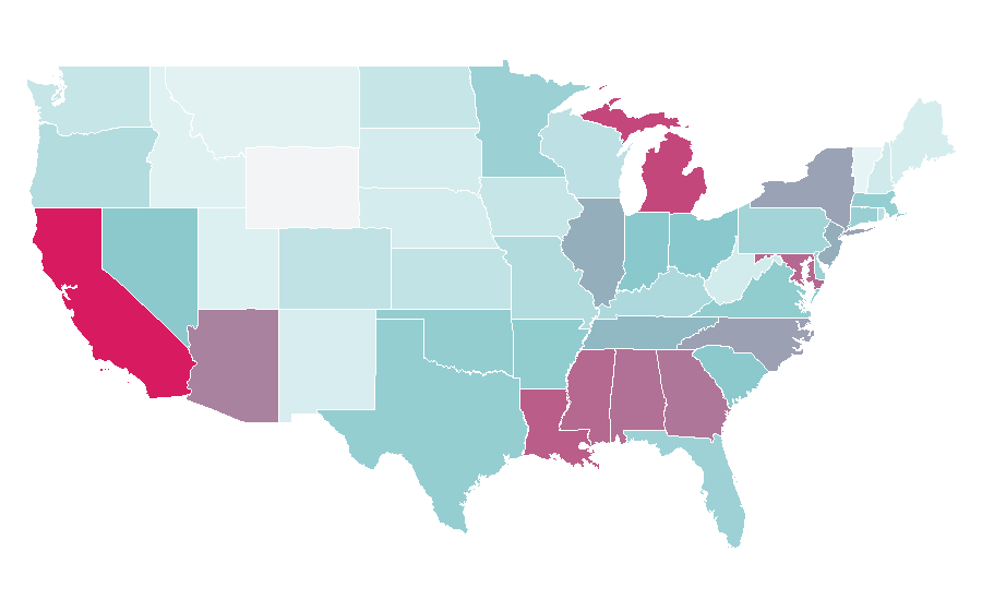 Affinity by region — Draymond Green, United States
