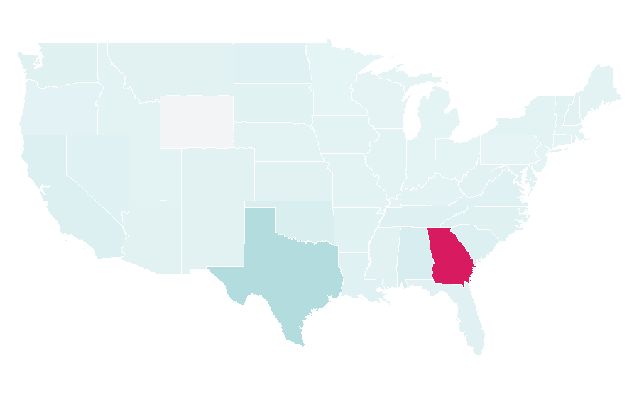 Affinity by region — DreamHack, United States