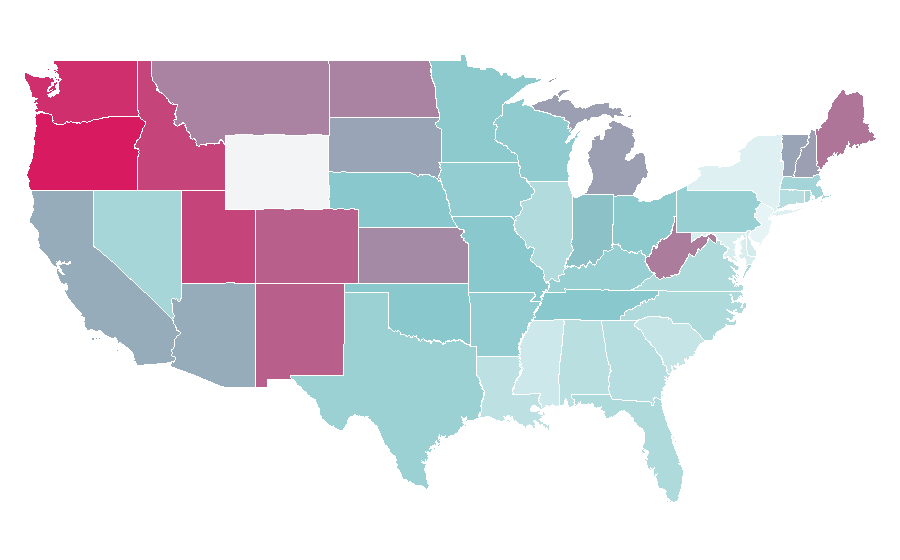 Affinity by region — Dremel, United States
