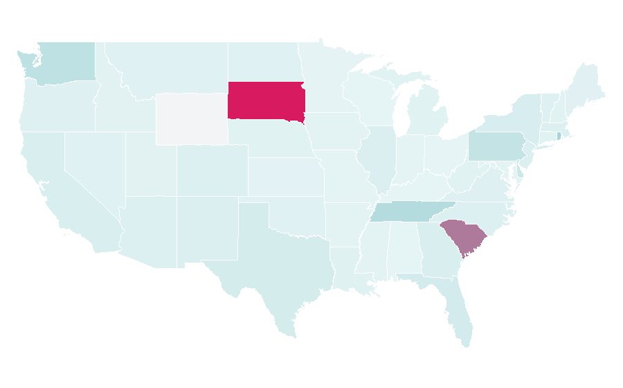Affinity by region — Drip brew, United States