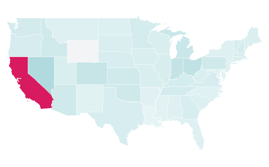 Affinity by region — Drive-in theater, United States