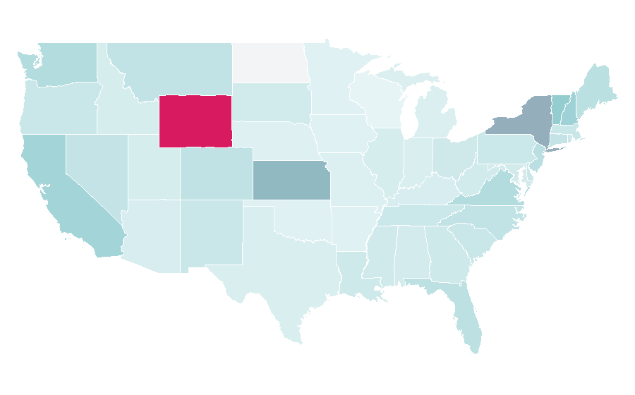 Affinity by region — Drugstore, United States