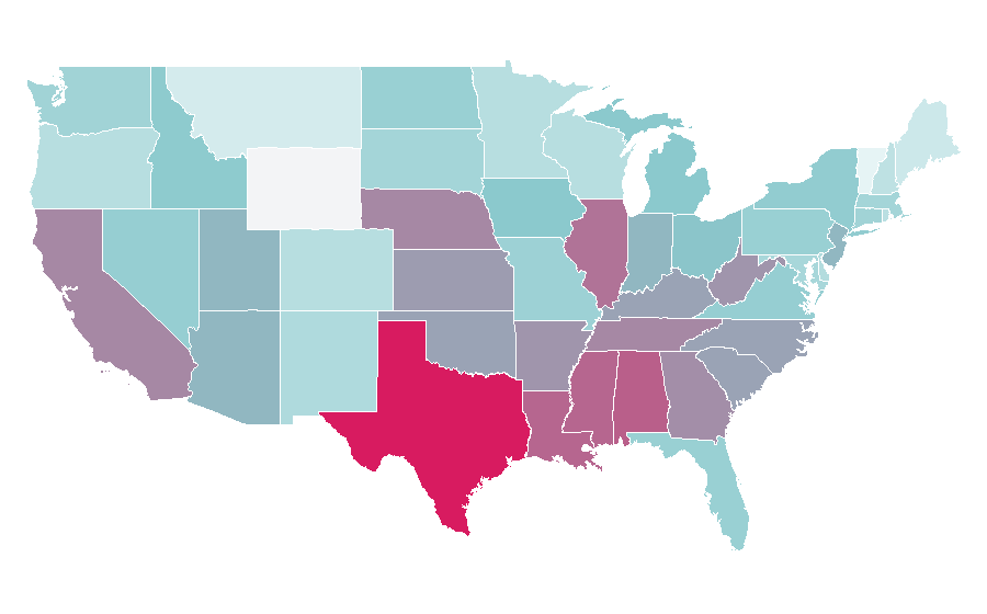 Affinity by region — Dry shampoo, United States