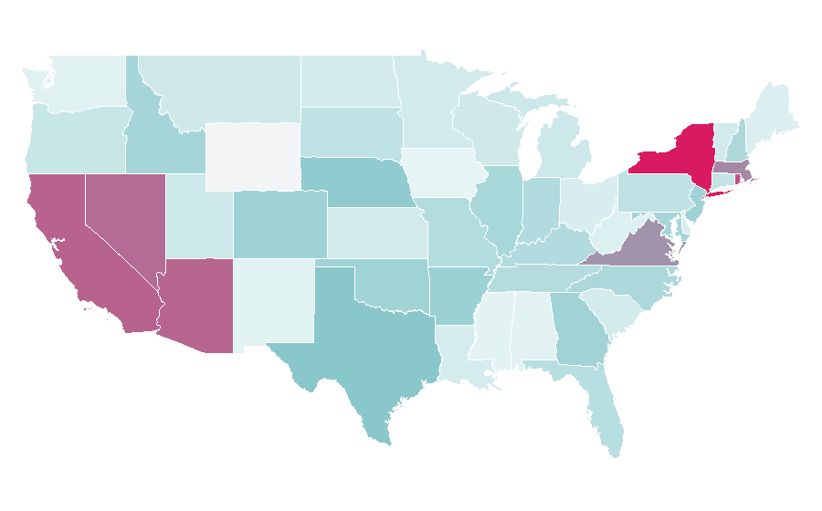 Affinity by region — Drybar, United States