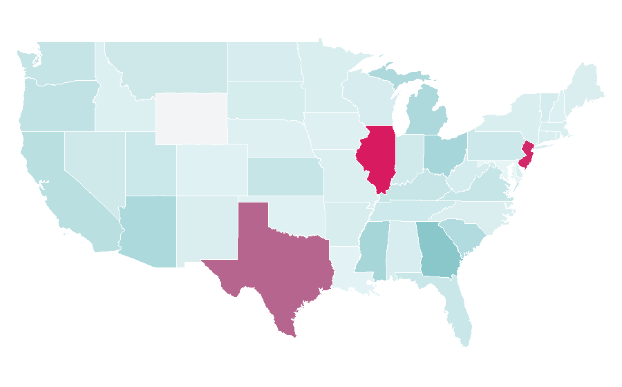 Affinity by region — DSV (company), United States
