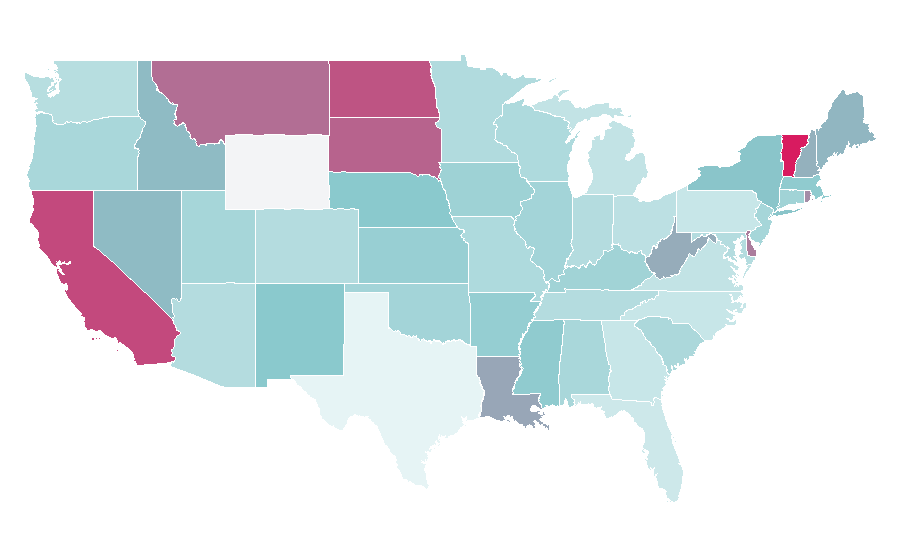 Affinity by region — DVBBS, United States