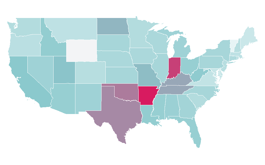 Affinity by region — Dylan Sprouse, United States