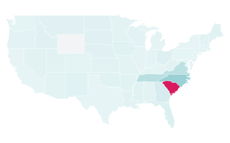 Affinity by region — Earth Fare, United States