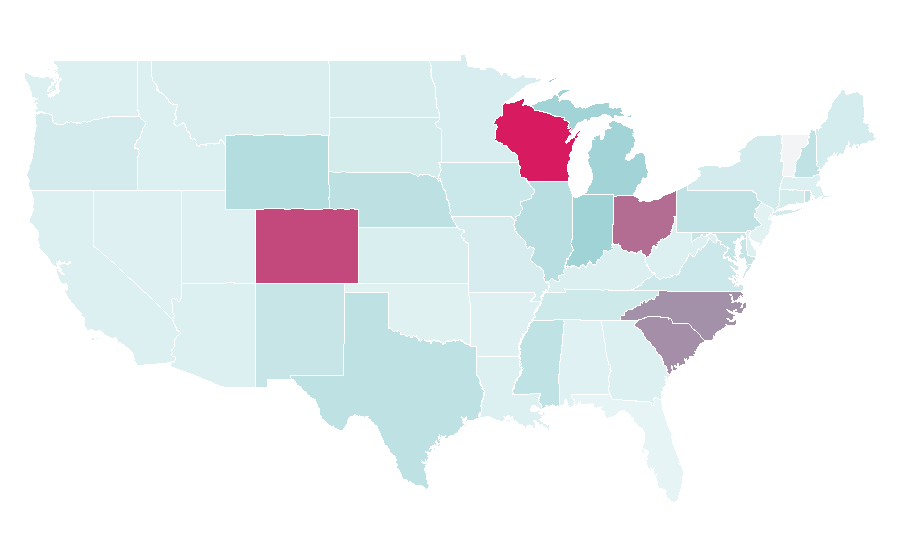 Affinity by region — Eaton Corporation, United States