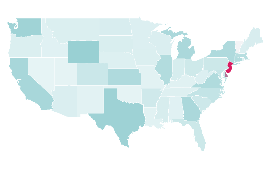 Affinity by region — economic times, United States