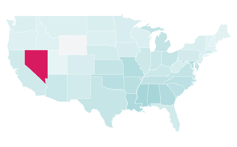 Affinity by region — Eddie Griffin, United States