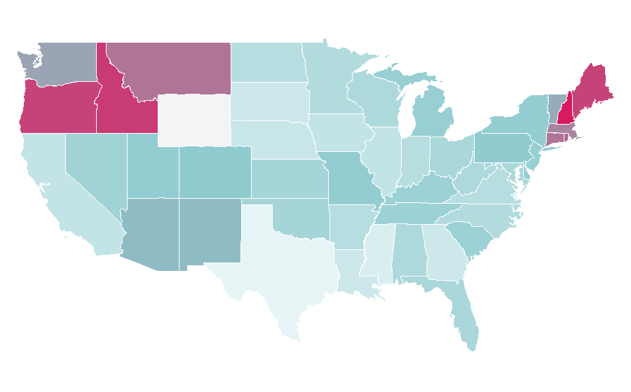Affinity by region — Eddie Marsan, United States