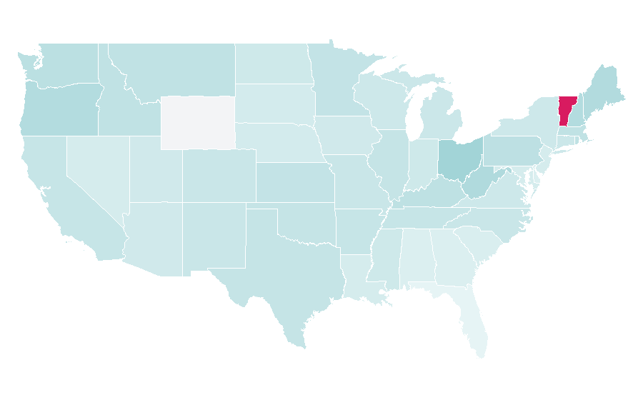 Affinity by region — Eden Lake, United States
