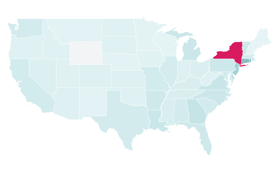 Affinity by region — Edge (magazine), United States