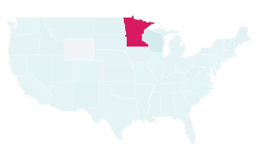 Affinity by region — Edina Realty, United States