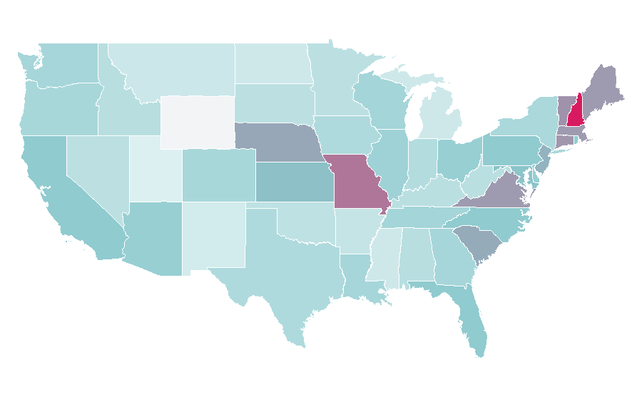 Affinity by region — Edmunds (company), United States