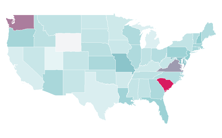 Affinity by region — Edmunds.com, United States