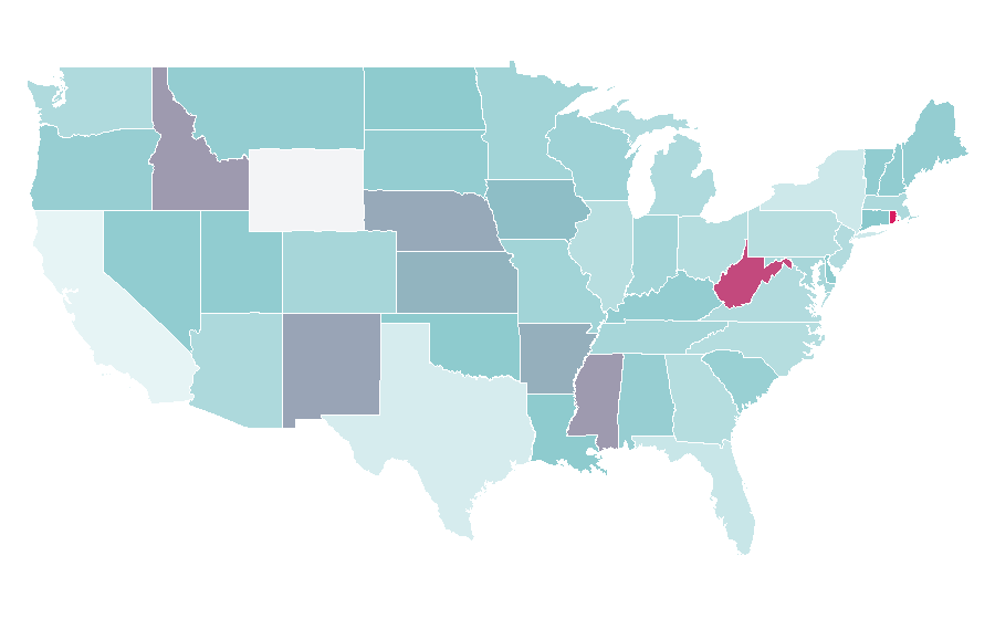 Affinity by region — Educational entertainment, United States